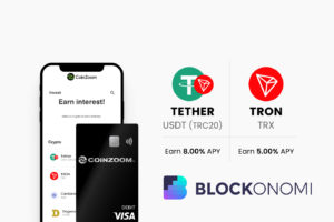 CoinZoom Adds Tron & TRC20 Tether for Trading & Yields