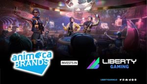 Animoca Brands, Leading Blockchain Games Company, Becomes Lead Liberty Gaming Investor