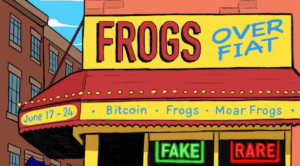 Frogs Over Fiat Bitcoin NFT Art Gallery Opens Tomorrow In Manhattan, NY