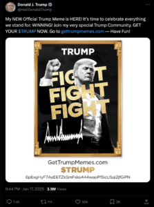 Is Trump’s Memecoin Legit? Here’s What We Know About $TRUMP