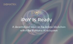 BioMatrix Launches iPoY: Pioneering Identity-Driven GameFi in the AI-Powered Web3 Era
