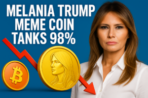 Melania Trump Meme Coin Tanks 98% — SHIB, DOGE, and MAGACOIN FINANCE Steal Investor Attention