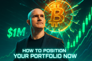 Brian Armstrong’s $1M Bitcoin Forecast: How to Position Your Portfolio Now