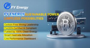 Blockchain and crypto enthusiasts Discover FY Energy’s Innovative Approach to Crypto Mining: Cloud Mining Hash Power Contracts Offering Up To 4% Daily ROI