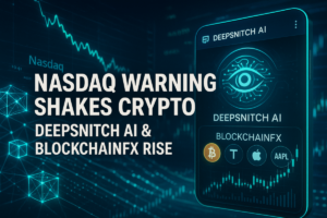 BlockchainFX ($BFX) Price Prediction: Nasdaq Scandal Triggers Rush Into DeepSnitch AI’s $492K Presale